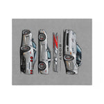 2007 Z06 C6 Velveteen Microfiber Blanket | Car enthusiast throw