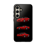 Z28 Red Triview Phone Case Classic Car Illustration