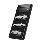 R32 Skyline Phone Case White, Three-View Vector Cover, Gift GTR Fans
