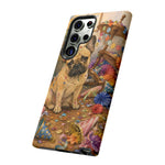 Guilty French Bulldog Phone Case, Confetti Watercolor Cover