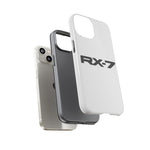 RX-7 Logo Phone Case for JDM Fans, Tough Protective Cover