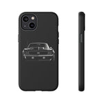1969 Camaro Black Restomod Front Tough Phone Case Cover Gift