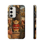 Corgi Royal Guard phone case | Cute British corgi soldier illustration
