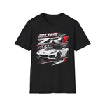 2019 ZR1 Corvette Graphic T-Shirt — Racing Car Enthusiast Tee