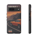 Datsun 240Z Classic JDM Sports Car Sunset Art Tough Phone Case