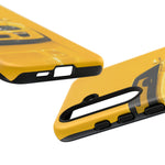 Yellow Supra Phone Case, MK4 90s JDM Legend Tough Protective Cover for Men