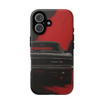 1968 Charger Triple Black Muscle Car Tough Phone Case