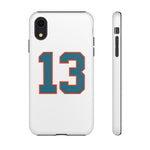 Vintage Football QB Number 13 Phone Case | Tough Cover