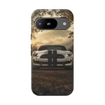 GT350 Phone Case, White Foggy Country Road Golden Hour