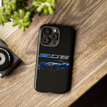 Blue C7 Z06 Sports Car Tough Phone Case Track Style Cover Gift