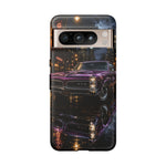 67 GTO Phone Case Purple, Rainy City Night Muscle Car Tough Cover