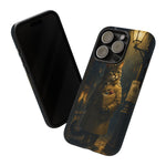 Dapper Cat Detective phone case | Tough Cases