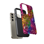 Rainbow Leopard 90s Tough Phone Case