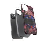 R35 GT-R Cherry Blossom Night Tough Phone Case - Wet Reflection