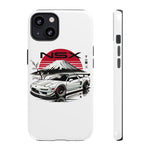 NSX Retro Mount Fuji Illustration JDM phone case | Tough Cover