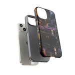 67 GTO Phone Case Purple, Rainy City Night Muscle Car Tough Cover