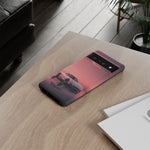 White FD RX-7 Blush Pink Sky Tough Case