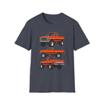 Orange 1979 F150 T-Shirt | Classic Pickup Truck Illustration