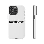 RX-7 Logo Phone Case for JDM Fans, Tough Protective Cover