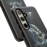 Tarpon Fishing Phone Case, Saltwater Portrait Black Cover, Gift
