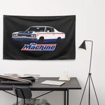 1970 Rebel The Machine Wall Flag Banner 34x56 Red White Blue Muscle Car