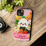 Kawaii Sushi Bento Phone Case Cute Food Tough Cover Gift Art