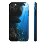 Grouper Reef Phone Case, Shadowed Ledge Light Tough Cover