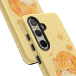 Orange Tabby Loaf Kawaii Chibi Pet Cat Art Tough Phone Case