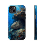 Grouper Reef Phone Case, Sunbeam Ledge Marine Art Tough Cover