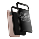 F150 Truck Phone Case American Flag Pickup Tough Cover Gift Art