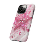 Pink Glitter Star Tough Case | Sparkle Phone Case