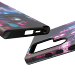 Skyline GT-R Tokyo Rain JDM Night Art Tough Phone Case