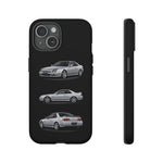Silver Prelude Sports Coupe Tough Phone Case for JDM Fans
