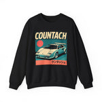 Countach Sweatshirt – Retro Japanese Style Supercar Graphic Crewneck