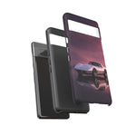 Soft White C3 Corvette Mauve Sky Phone Case