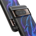 Neon Holographic Whale Phone Case | Tough Case