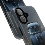 1969 Camaro SS Black Overhead Tough Phone Case Cover Gift Art