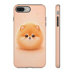 Pomeranian Kawaii Puffball Chibi Pet Dog Art Tough Phone Case