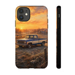73 Chevy C10 Square body Truck Two-Tone Sunrise Tough Phone Case