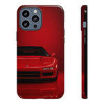 Red NSX Phone Case, 90s JDM Supercar Legend Tough Cover, Mens Gift