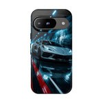 C8 Rain Tunnel Phone Case Racing Tough Case for Corvette Drivers