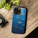 Amberjack School Phone Case, Open Water Sunlight Tough Cover