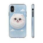 Samoyed Kawaii Snowball Chibi Art Tough Phone Case