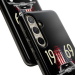 1969 Camaro SS American Flag Tough Phone Case Cover Gift Art
