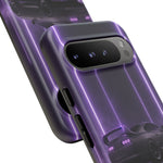 Matte Gray MK4 Supra Violet Neon Pillars Case