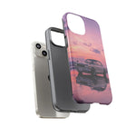 Silver Hakosuka Skyline Mirror Lake Tough Phone Case
