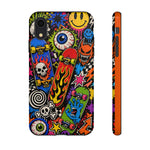 Skate Graphic 90s Y2K Art Tough Phone Case
