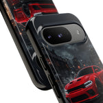 Charger Hellcat Widebody Red Rain Art Phone Case