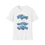 1965 Mustang Fastback T-Shirt | Vintage Car Illustration, Retro Racing