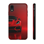Red C7 ZR1 Corvette Studio Tough Phone Case